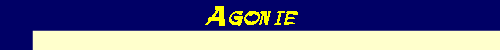 Agonie